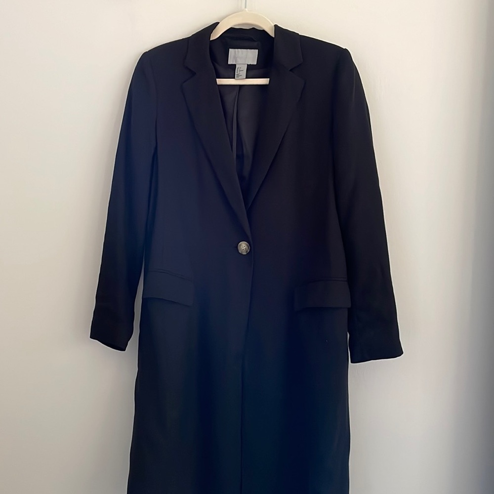 Black Single Breasted Jacket - image 1